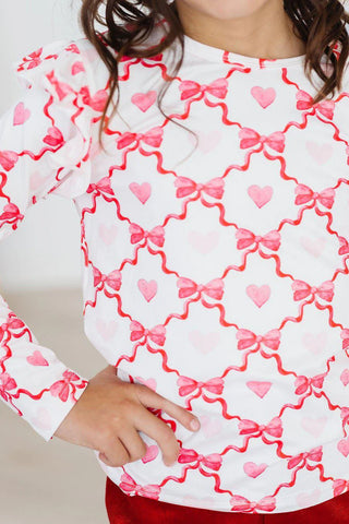 Lovebug Ruffle Top