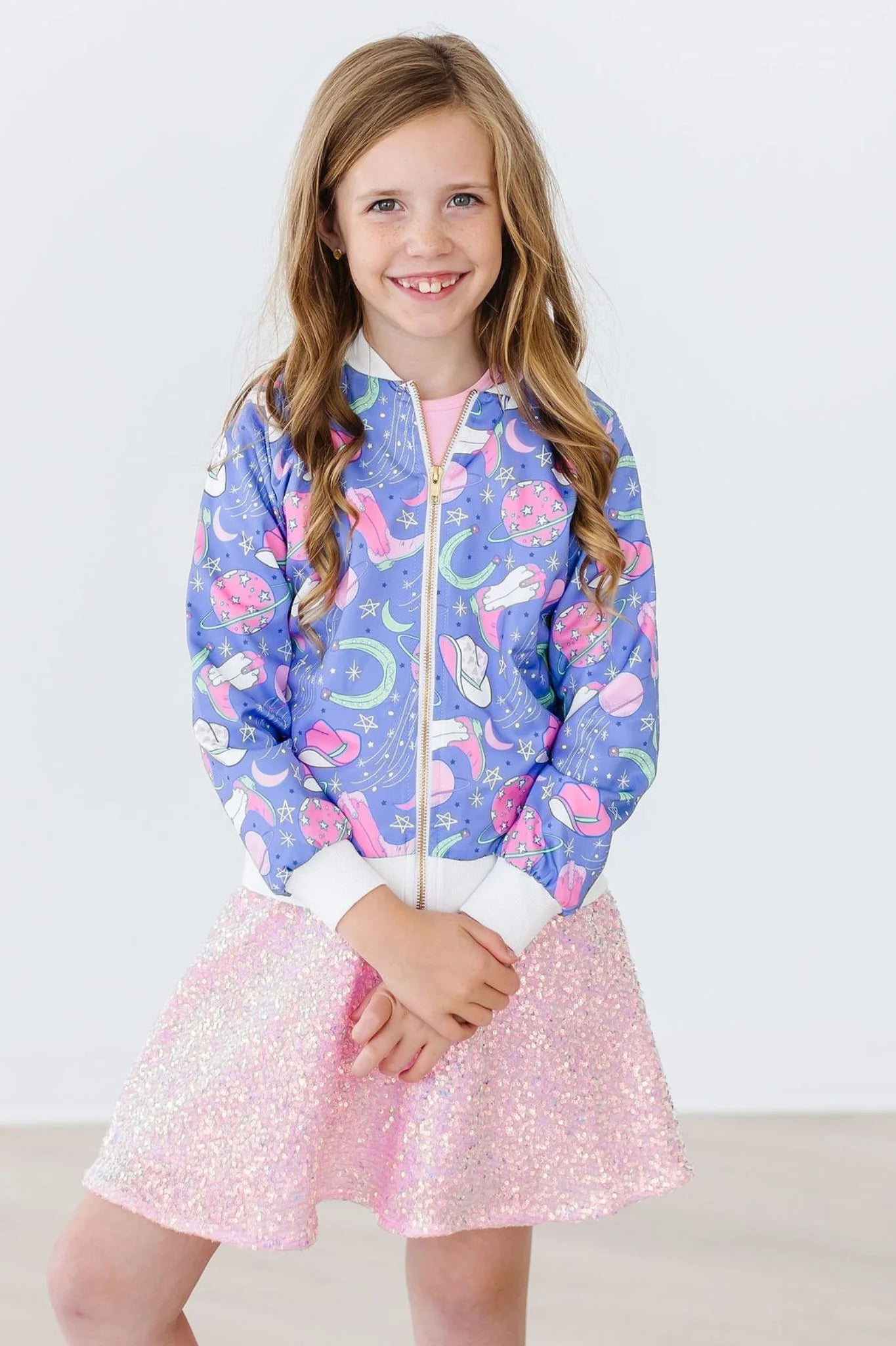 Neon Moon Satin Jacket