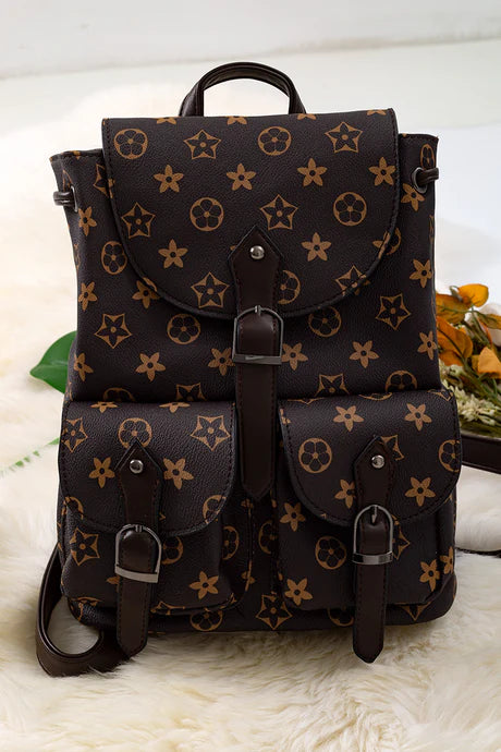 Floral and Stars Backpack