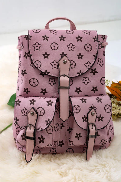 Floral and Stars Backpack