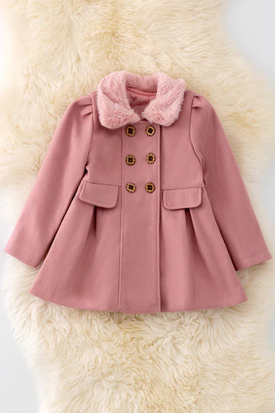 Blush Fur Jacket