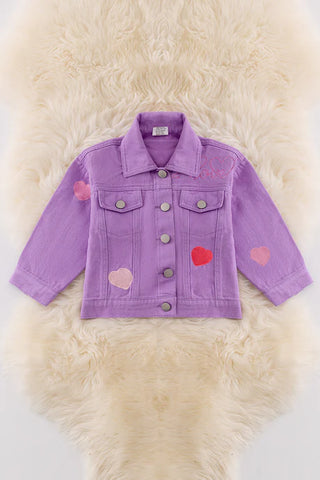 Heart Purple Jacket