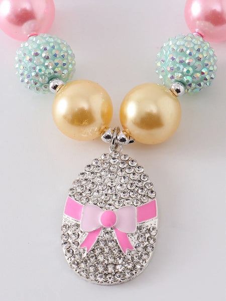 Colored egg Bubblegum Necklace