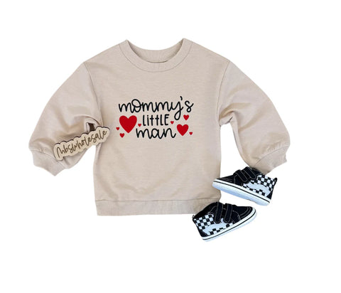 Mommy's Little Man Pullover