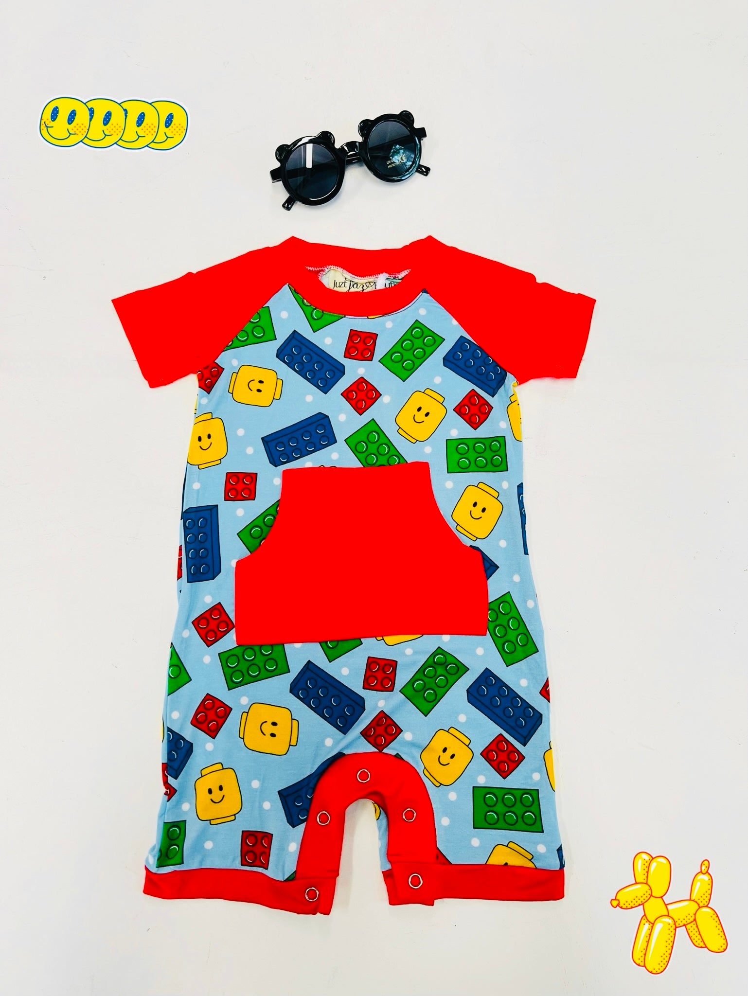 Block Party Romper by JAZ