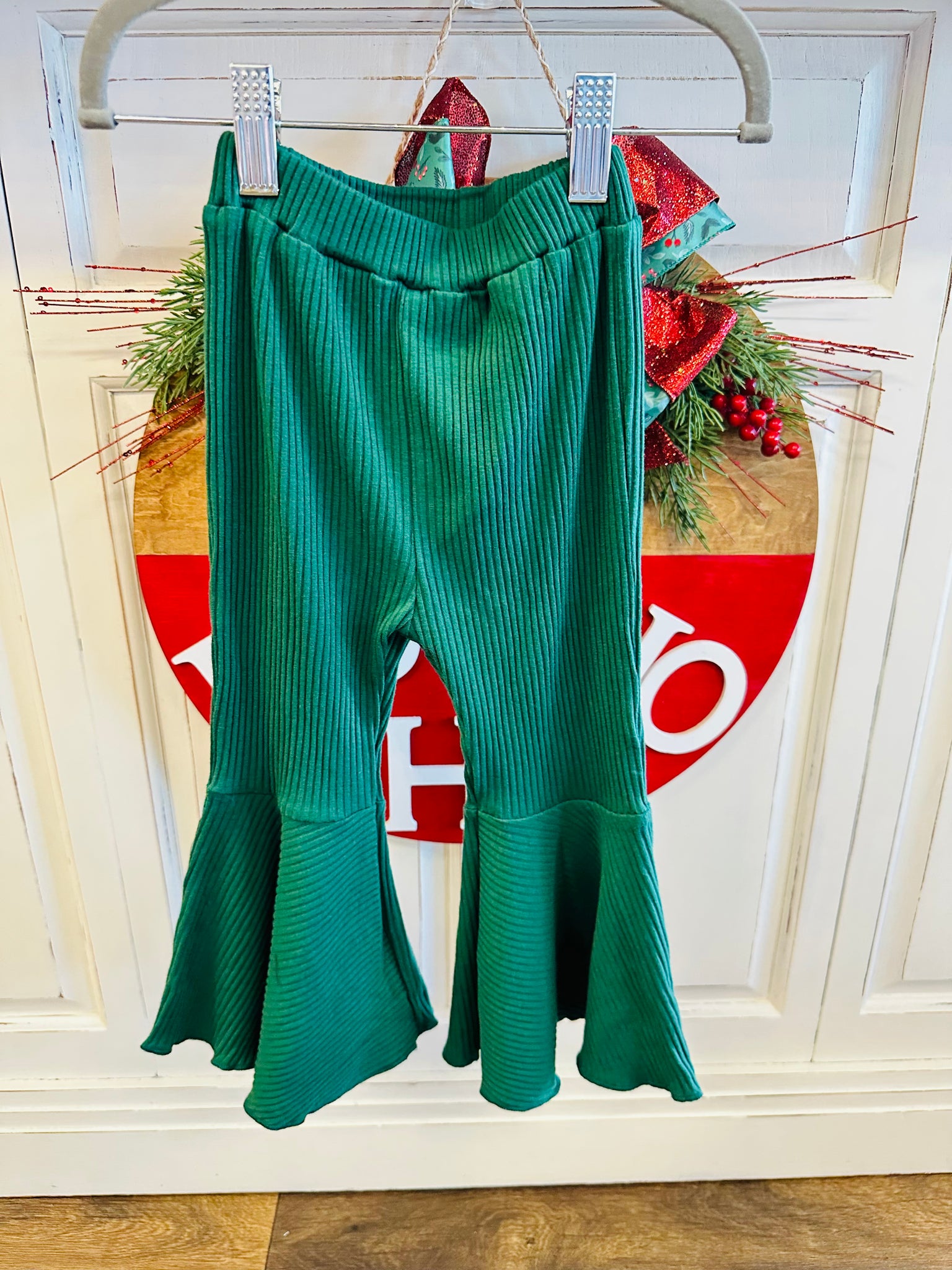 Green Bell Bottoms