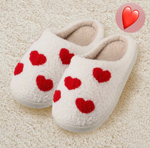 Red Heart Slippers (Mama)