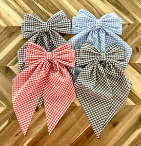 Plaid Bows