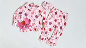 Strawberry PJ Set