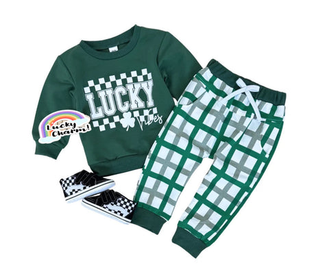 Lucky Vibes Jogger Set