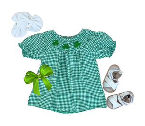 Smocked St Patty's Dress