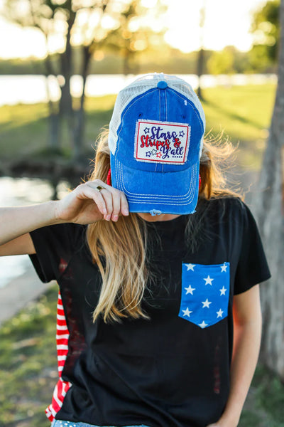 Stars Stripes & Y'all Trucker Hat