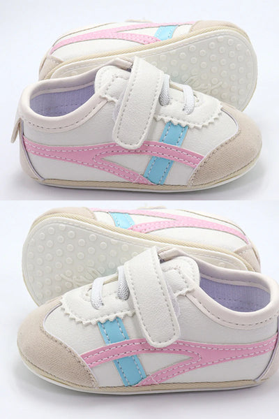 Aqua Pink Infant Tennis Shoes