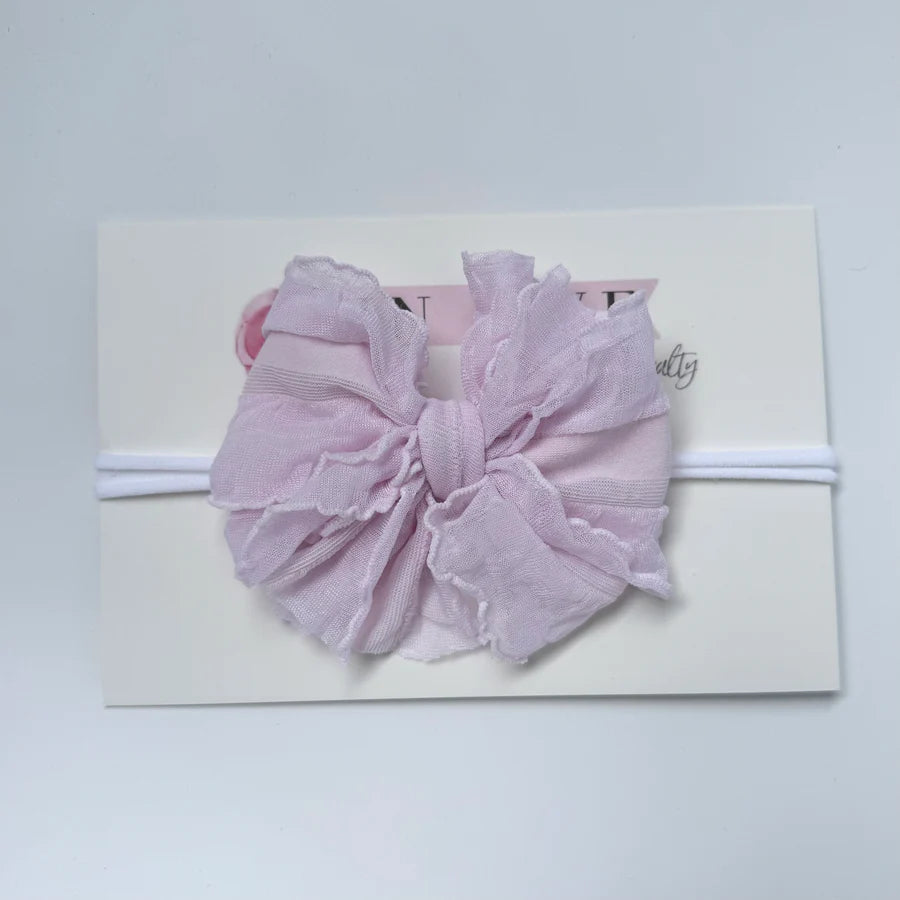 In Awe Ruffled Mini Headbands