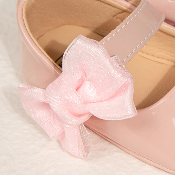 Pink Bow Shoes