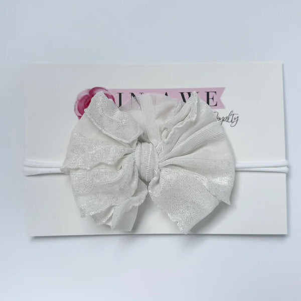 In Awe Ruffled Mini Headbands