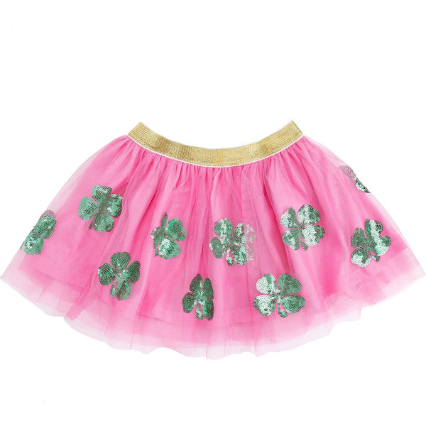 Sweet Wink Shamrock Sequin Tutu