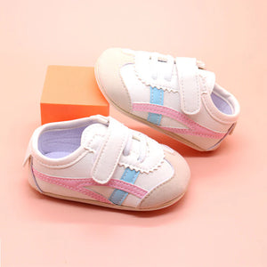 Aqua Pink Infant Tennis Shoes