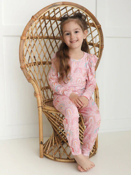 Ella Ruffle PJ Set